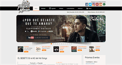 Desktop Screenshot of latinpowermusic.com.mx